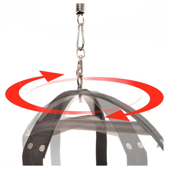 Fetish Fantasy - Sexschaukel 360° drehbar (schwarz)