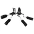 Fetish Fantasy - Bettfessel-Set (schwarz)