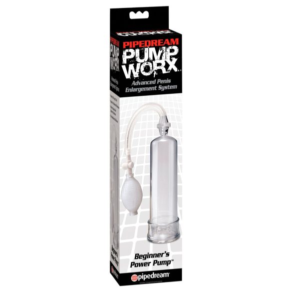 Pump Worx Beginner - Penispumpe (transparent)
