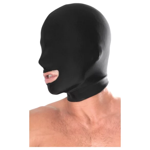 Fetish Fantasy - Saugmaske mit Mundöffnung (schwarz)