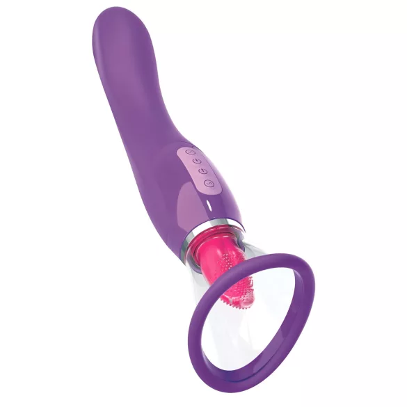 Pipedream - Fantasy - Akku-betriebene 3-in-1 Leckmaschine (lila)