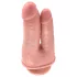 King Cock Double Penetrator - lebensechter Doppel-Dildo (natur)