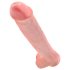 King Cock 15 - Saugfuß Beutel-Dildo (38cm) - naturfarben