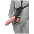 King Cock Strap-on 10 - Hohl-Dildo zum Anschnallen 25cm