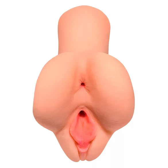 PDX Pick Your Pleasure - 2in1 lebensechter Masturbator (naturfarben)