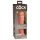 King Cock Elite 8 - realistische Dildo mit Saugnapf (20cm) - naturfarben