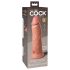 King Cock Elite 8 - realistische Dildo mit Saugnapf (20cm) - naturfarben