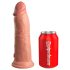 King Cock Elite 8 - realistische Dildo mit Saugnapf (20cm) - naturfarben