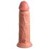 King Cock Elite 8 - realistische Dildo mit Saugnapf (20cm) - naturfarben