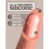King Cock Elite 8 - realistische Dildo mit Saugnapf (20cm) - naturfarben