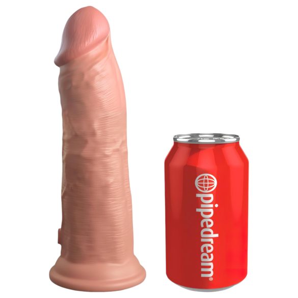 King Cock Elite 8 - Dildo mit Saugnapf (20cm) - Hautfarben