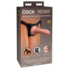 King Cock Elite Anfänger - Strap-on Dildo (natur)