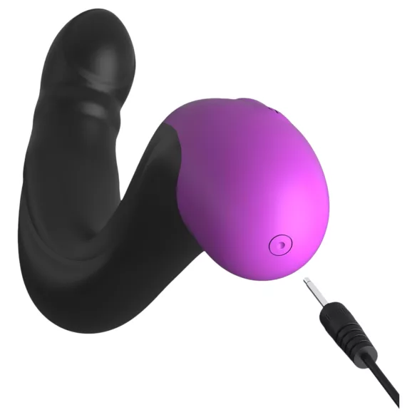 Anal Fantasy - pulsierender Prostata-Vibrator (schwarz)