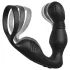 Anal Fantasy Elite - Prostata-Vibrator mit Penisring (schwarz)