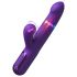 Fantasy For Her - 2in1 Stoßvibrator und Klitorisstimulator (Lila)