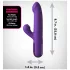 Fantasy For Her - 2-in-1 Stoßvibrator und Klitorisstimulator (lila)