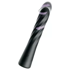   Anal Fantasy Twist Ecstasy - rotierender stoßender Analvibrator (schwarz)