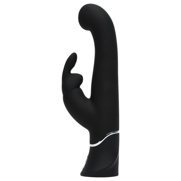 Happyrabbit G-Punkt - Wiederaufladbarer Vibrator mit Klitorisarm (Schwarz)
