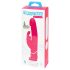 Happyrabbit Dual Density - wasserdichter Klitoris-Vibrator mit Arm (Pink)