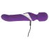 Javida Wand & Pearl - 2in1 Massagestab Vibrator (Lila)