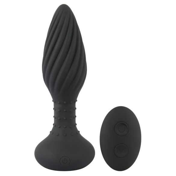 ANOS - Rotierende Perlen Analvibrator (Schwarz)