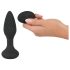 ANOS - Rotierende Perlen Analvibrator (Schwarz)