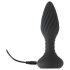 ANOS - Rotierende Perlen Analvibrator (Schwarz)