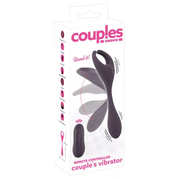 Paare Wahl - Akku Doppel-Motor Vibrator (lila)