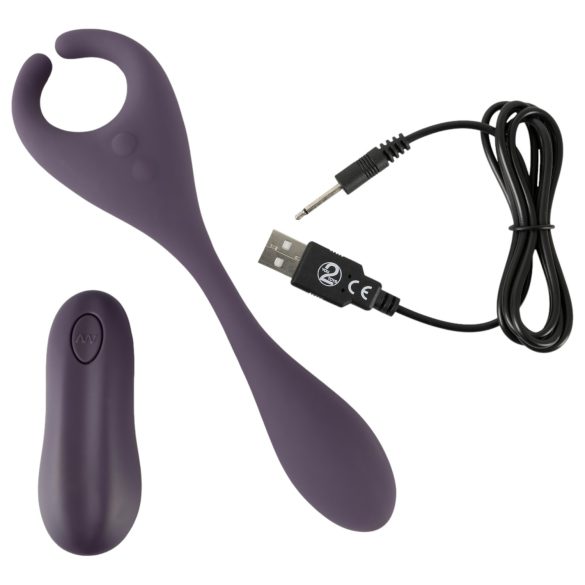 Paare Wahl - Akku Doppel-Motor Vibrator (lila)