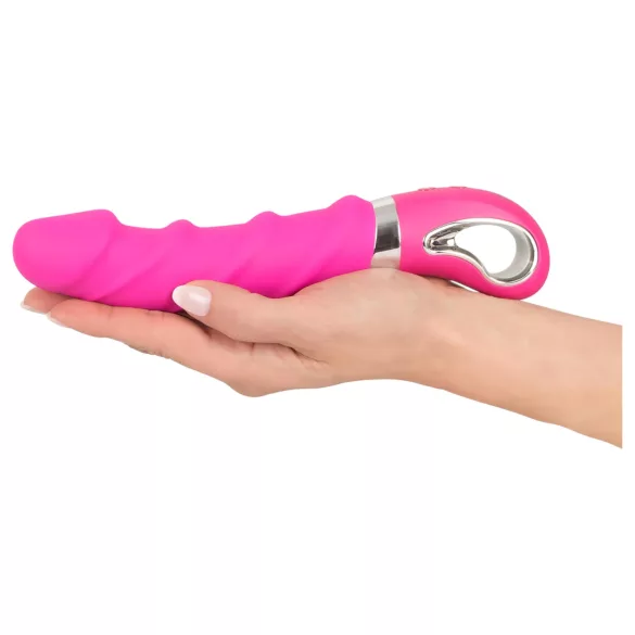 SMILE Soft - Akku-Heizvibrator (Rosa)