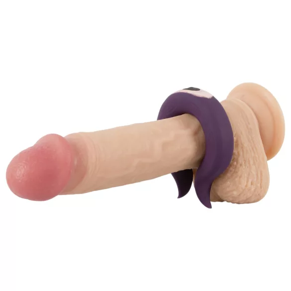 Couples Choice - Akku-Penisring mit 2 Motoren (lila)