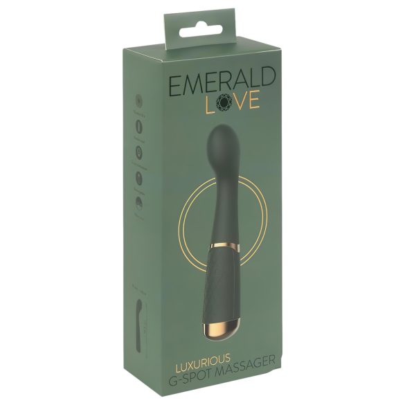 Emerald Love - Akku G-Punkt Vibrator wasserfest (grün)