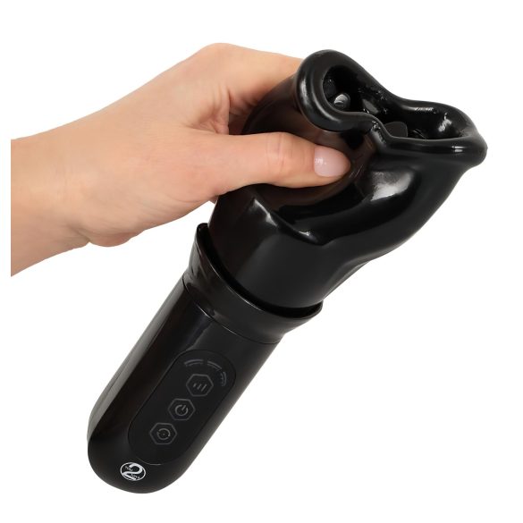 STROKER Rotating - Akku, rotierender Masturbator (schwarz)