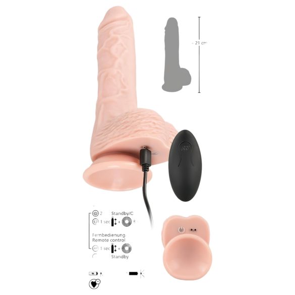 Medical RC - Stoßdreh-Vibrator (natur)