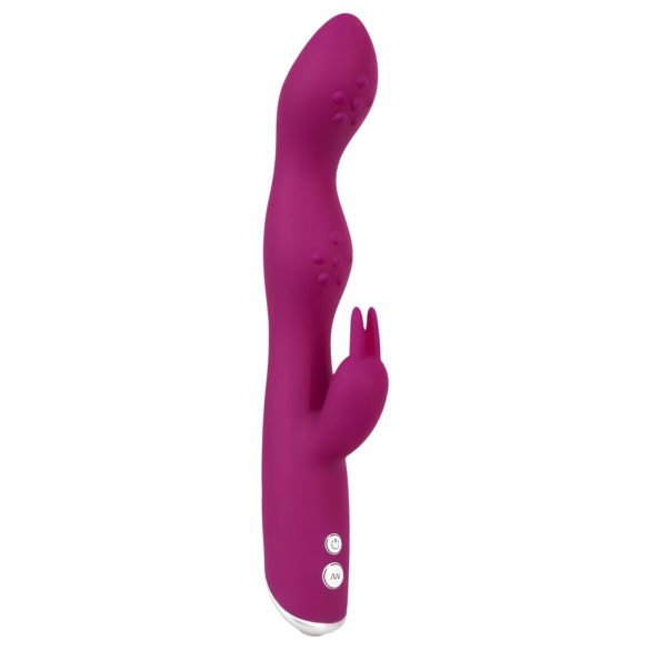 SMILE - Flexibler Vibrator für A- und G-Punkt mit Klitorisarm (lila)