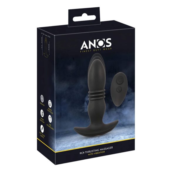 ANOS - Funkferngesteuerter Analvibrator (schwarz)