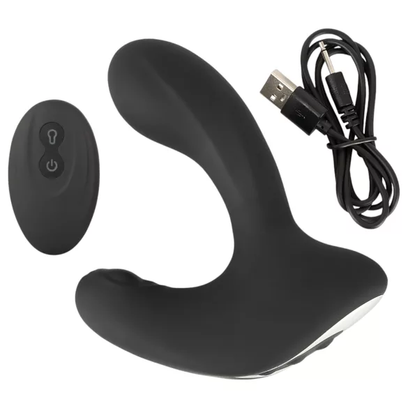 Rebel RC - Akku, Funk steuerbarer aufblasbarer Analvibrator (schwarz)