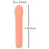 You2Toys Peachy! Mini G-Punkt Akku Vibrator (Pfirsich)