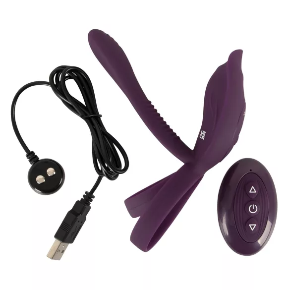 Couples Choice - Wiederaufladbarer Radio-Penisring (lila)