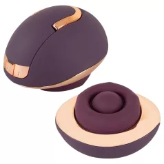 Belou - Akku Vulva-Vibrator, rotierend (lila)