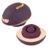 Belou - Akku Vulva-Vibrator, rotierend (lila)