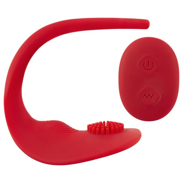 SMILE Slim Panty - Akku, Funk-Fernbedienung Klitorisvibrator (Rot)