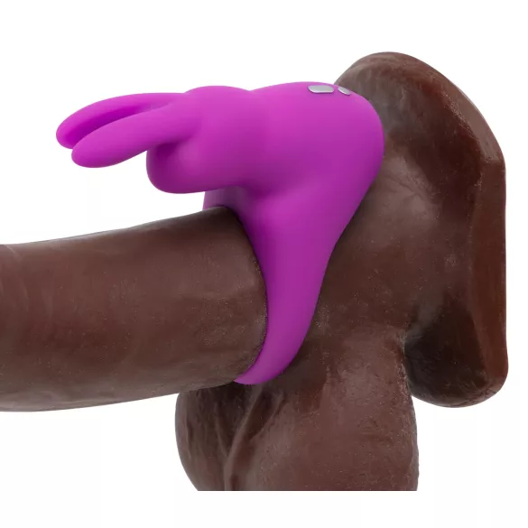 Happyrabbit Cock Kit - Vibrations-Penisring mit Aufbewahrung (lila)