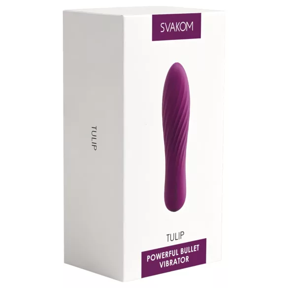 Svakom Tulip - wiederaufladbarer Mini-Stabvibrator (lila)
