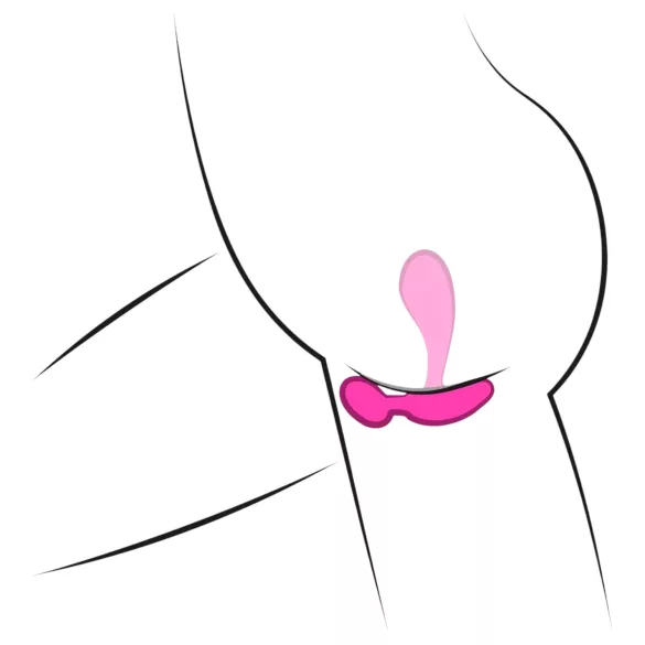 SMILE RC - Akku-G-Punkt Vibrator mit Fernbedienung (Pink)