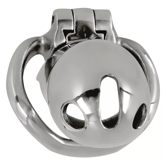 Fetisch - Metall Penis Käfig (silber)