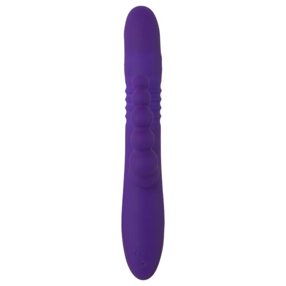 SMILE Triple - Akku Vibrator mit drei Armen, drehend und stoßend (lila)