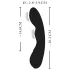 XOUXOU - Wiederaufladbarer, wasserdichter G-Punkt-Vibrator (schwarz)