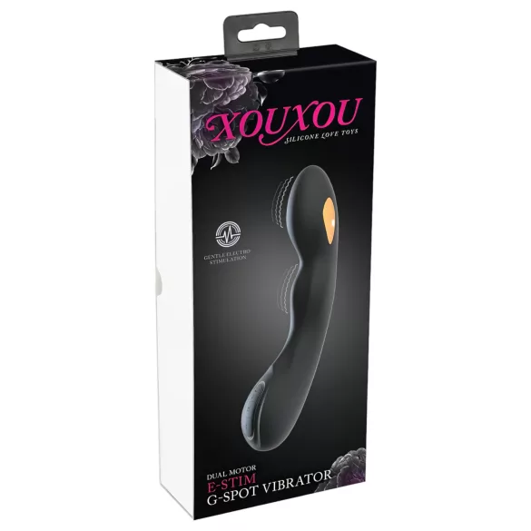 XOUXOU - Wiederaufladbarer, wasserdichter G-Punkt-Vibrator (schwarz)