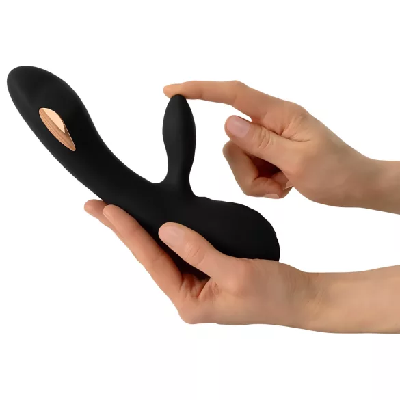 XOUXOU - Wiederaufl. Klitorisvibrator mit Arm (Schwarz)